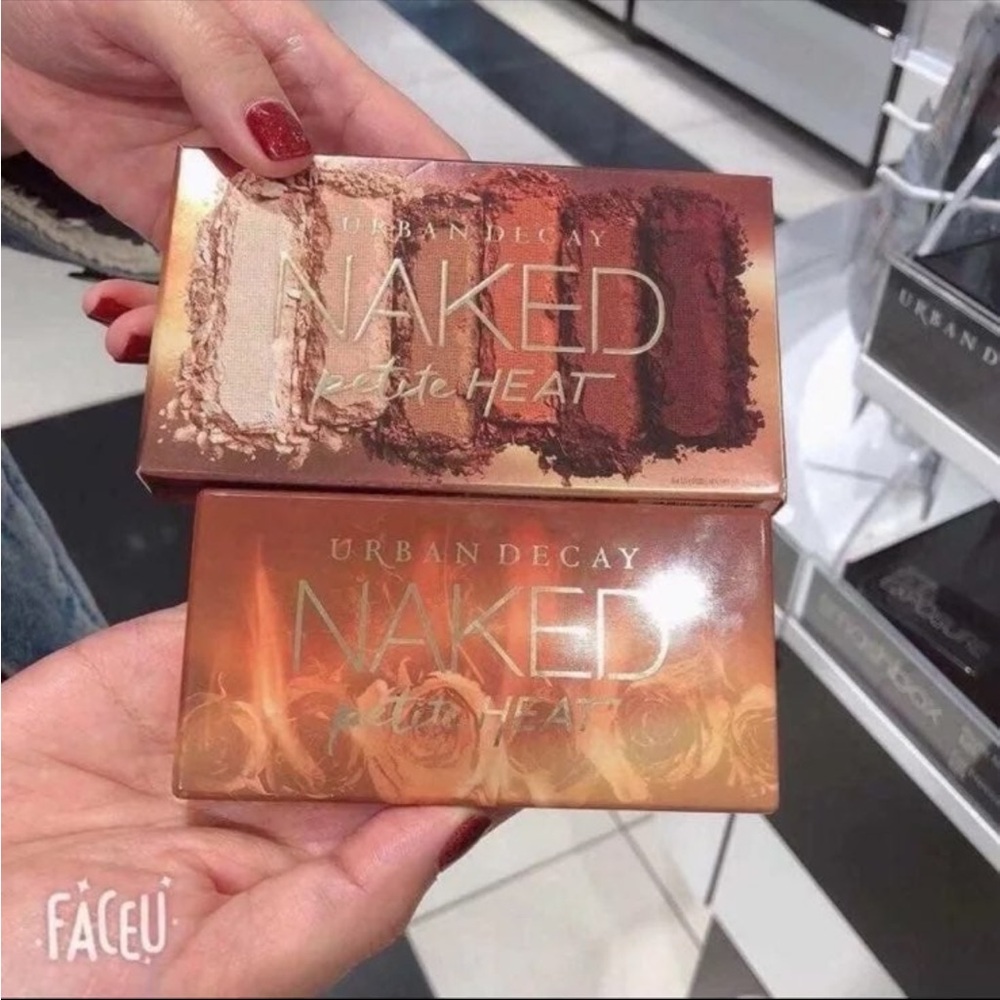 Urban Decay naked heat eyeshadow palette/6 colors